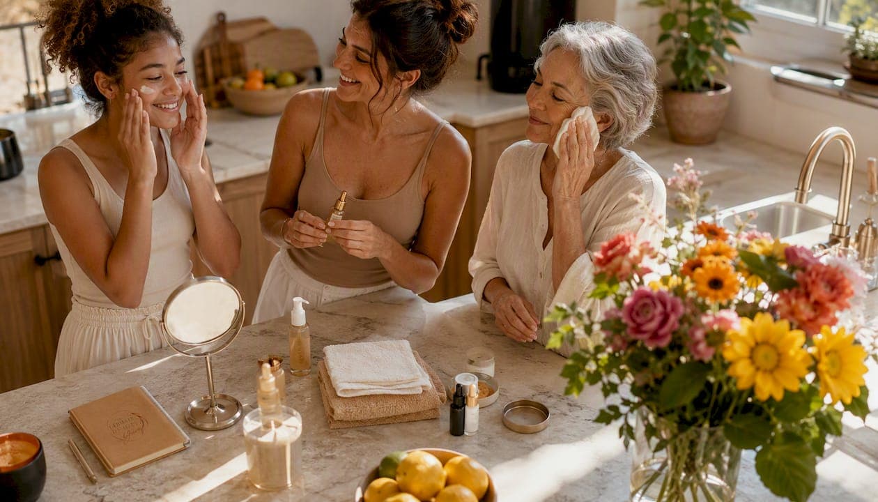 Beauty Routines by Age Group: Teens to 60s