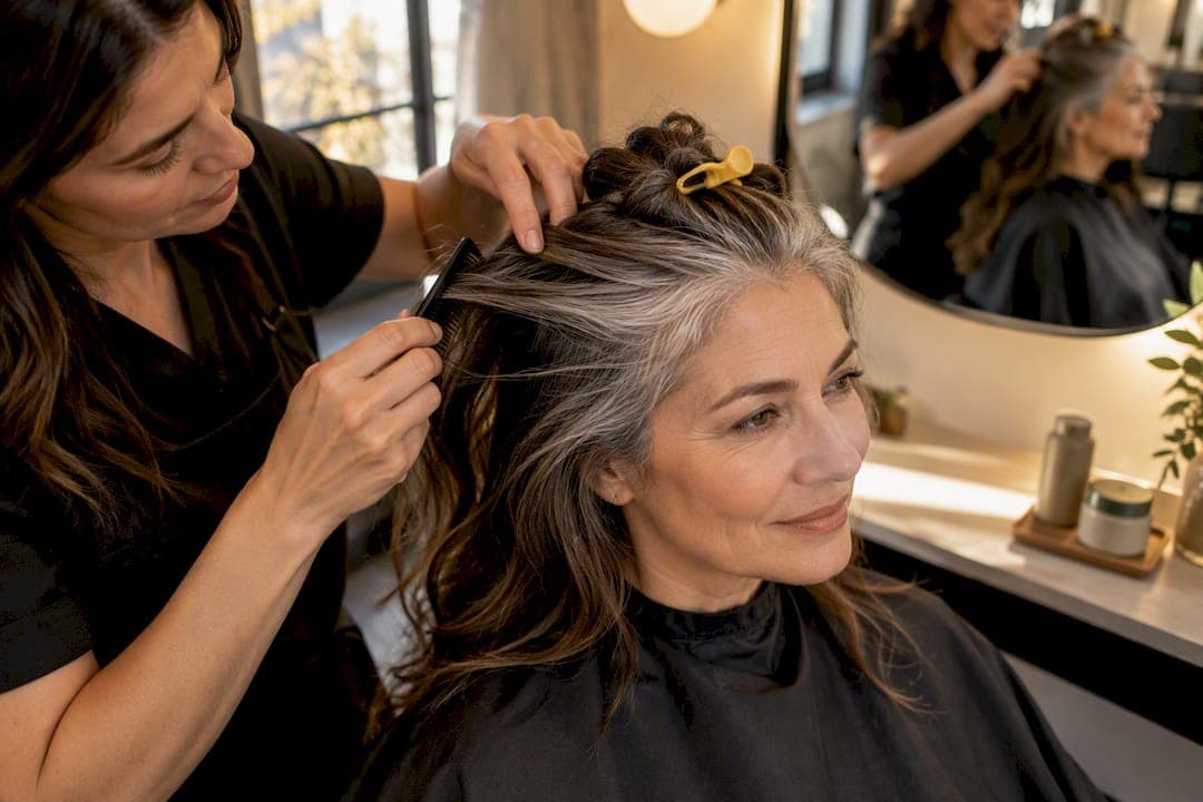 6 to 12 Months to Natural Gray Hair for Women: Quiet Silver Plan
